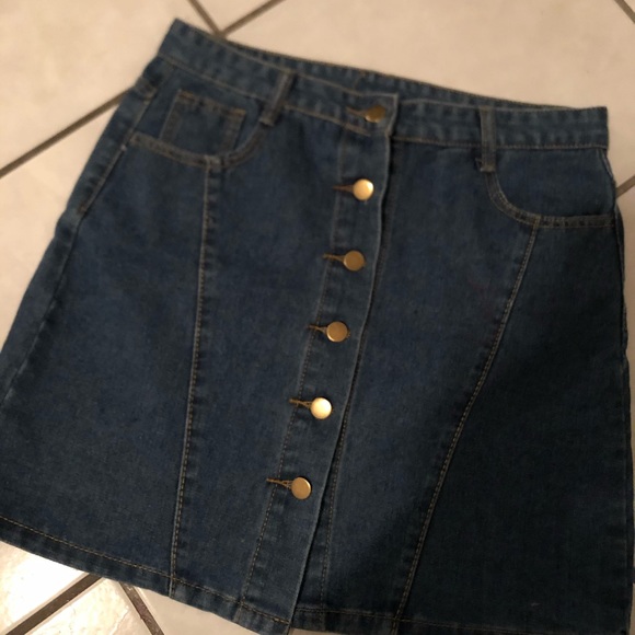 Denim Mini Skirt - Picture 1 of 1